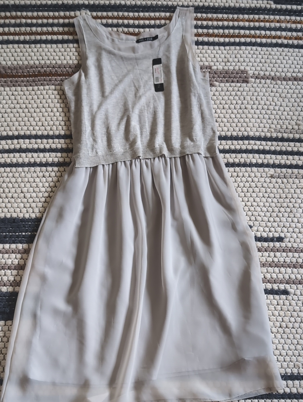 NWT NIC+ZOE Ballet inspired Sleeveless Layered Dress